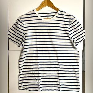 J Crew Merchantile striped tee size Medium
